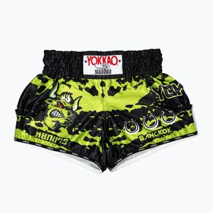 Spodenki treningowe męskie YOKKAO Angry Bull Muay Thai black
