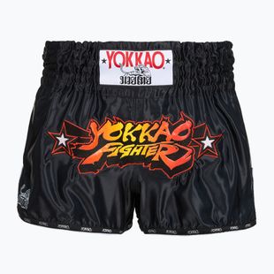 Spodenki treningowe męskie YOKKAO Fighter KO Muay Thai black