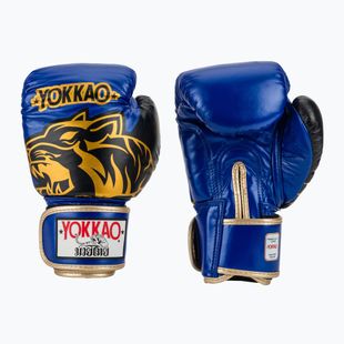 Rękawice bokserskie YOKKAO Original Boxing Gloves electric blue