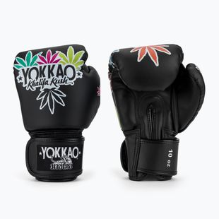 Rękawice bokserskie YOKKAO Khalifa Kush Boxing black