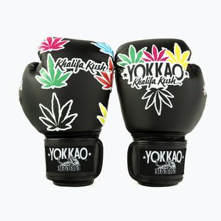Rękawice bokserskie YOKKAO Khalifa Kush Boxing black