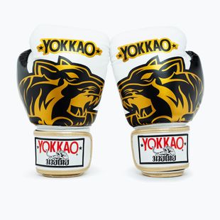 Rękawice bokserskie YOKKAO Original Boxing Gloves absolute white