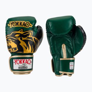 Rękawice bokserskie YOKKAO Original Boxing Gloves forest green