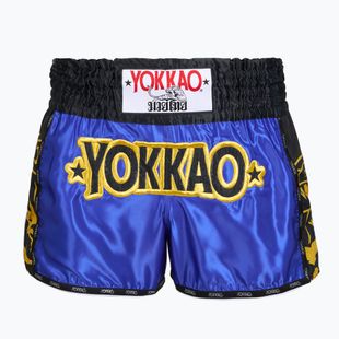 Spodenki treningowe meskie YOKKAO Original Muay Thai electric blue