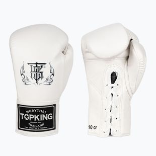 Rękawice bokserskie Top King Boxing Competition white