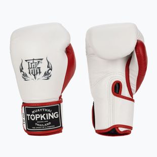 Rękawice bokserskie Top King Boxing Reborn white/red