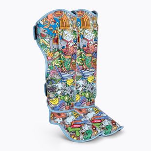 Ochraniacze piszczeli i stóp Top King Culture Semi Leather black TKSGCT-TH