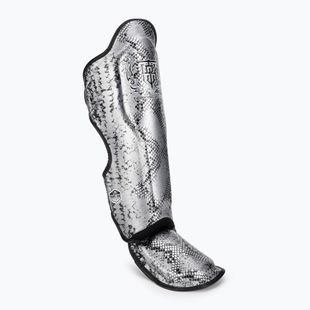 Ochraniacze piszczeli i stóp Top King Super Star black/silver