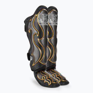 Ochraniacze piszczeli i stóp Top King Empower black/silver