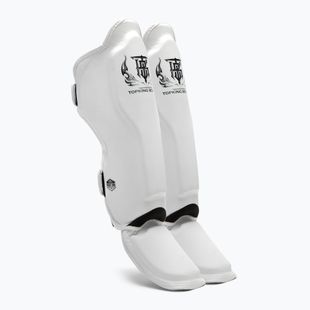 Ochraniacze piszczeli i stóp Top King Pro Semi Leather white