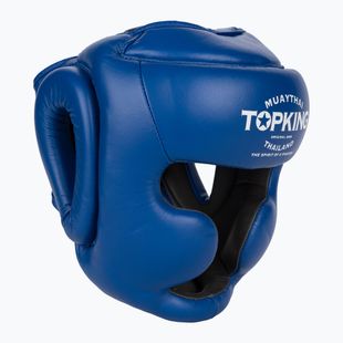 Kask bokserski Top King Full Coverage blue