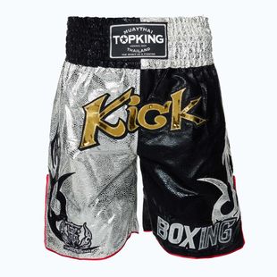 Spodenki treningowe Top King Kickboxing black/white