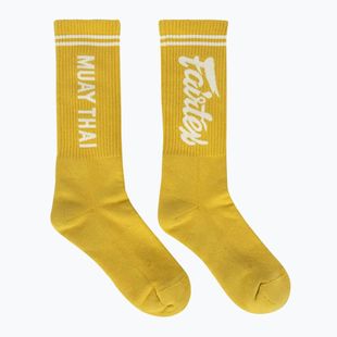 Skarpety Fairtex SOCK2 yellow