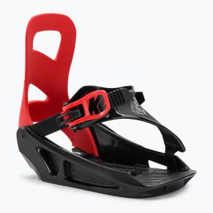 Wiązania snowboardowe dziecięce K2 Mini Turbo Jr red