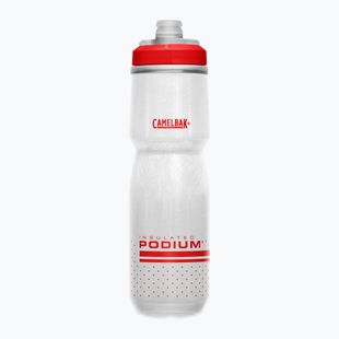 Bidon rowerowy CamelBak Podium Chill 710 ml fiery red/white