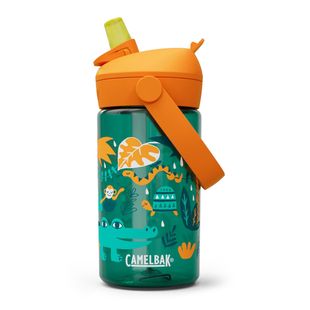 Butelka turystyczna CamelBak Thrive Flip Straw Kids 400 ml jungle animals