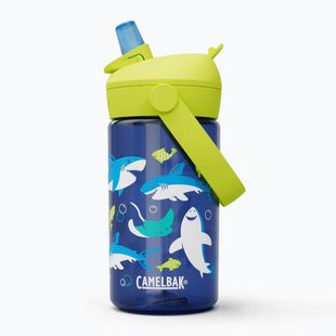 Butelka turystyczna CamelBak Thrive Flip Straw Kids 400 ml sharks and rays