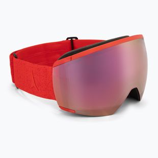 Gogle narciarskie Atomic Redster L HD red tension/pink copper