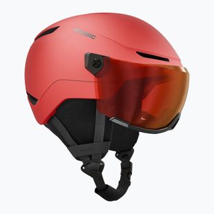 Kask narciarski dziecięcy Atomic Revent Visor Jr red/red flash