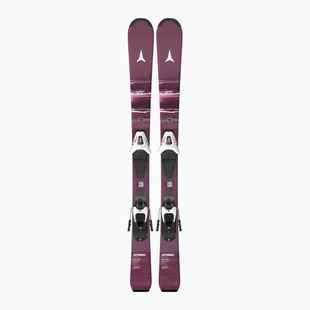 Narty zjazdowe dziecięce Atomic Maven Jr 100-120 + wiązania C5 GW red plum