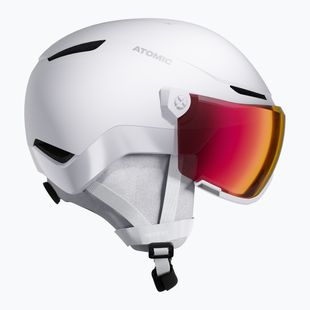 Kask narciarski Atomic Revent Visor Photo white heather/red photo