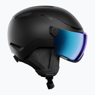 Kask narciarski Atomic Revent Visor Stereo black/blue stereo