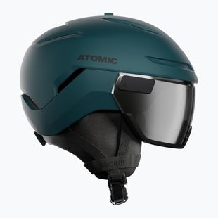 Kask narciarski Atomic Savor GT Visor Stereo dark slate/silver stereo