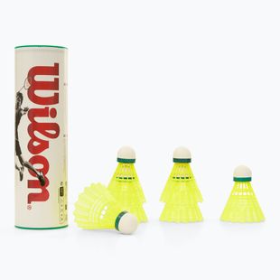 Lotki do badmintona Wilson Championship 6 szt. yellow