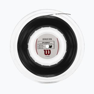 Naciąg tenisowy Wilson Revolve Spin 16 200 m black