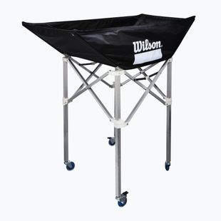 Wózek na piłki do siatkówki Wilson Indoor Stand Up 42" black