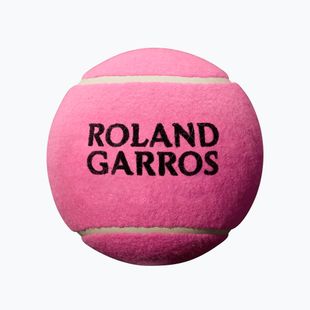 Piłka tenisowa na autografy Wilson Roland Garros 5 Mini Jumbo pink