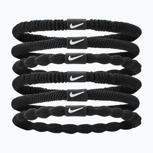 Gumki do włosów Nike Flex Hair Tie 6 szt. black/black/white