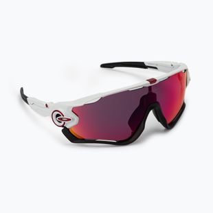 Okulary przeciwsłoneczne Oakley Jawbreaker polished white/prizm road