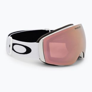 Gogle narciarskie Oakley Flight Deck M matte white/prizm rose gold iridium