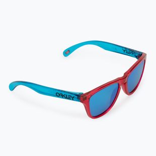 Okulary przeciwsłoneczne dziecięce Oakley Frogskins XXS acid pink/prizm sapphire