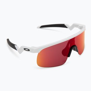 Okulary przeciwsłoneczne dziecięce Oakley Resistor PC polished white/prizm field