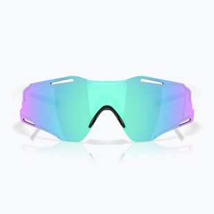 Okulary przeciwsłoneczne Oakley Cybr Zero polished white/prizm sapphire