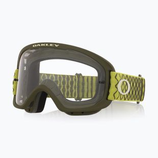 Gogle rowerowe Oakley O Frame 2.0 Pro MTB cactus dark brush/clear