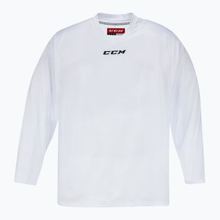 Longsleeve hokejowy dziecięcy CCM 5000 JR white