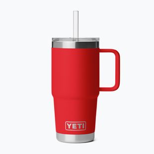 Kubek termiczny YETI Rambler Straw 739 ml rescue red