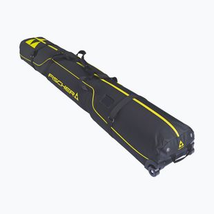 Pokrowiec na narty Fischer Skicase Alpine Race 2 Pair-195 black/yellow