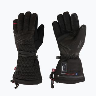 Rękawice narciarskie damskie Lenz Heat Glove 6.0 Finger Cap black