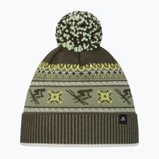 Czapka zimowa Eisbar Retroski Pompon olive/khaki green