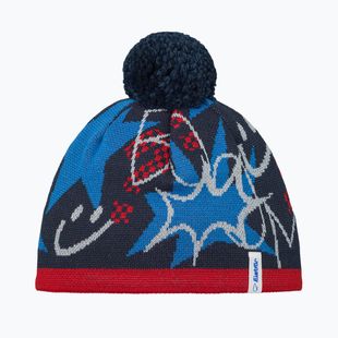 Czapka zimowa dziecięca Eisbar Ready Pompon ketchup/red