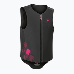 Kamizelka ochronna dziecięca Komperdell Ballistic Flex Fit Pro Jr black/pink
