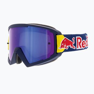 Gogle rowerowe Red Bull SPECT Whip matt blue/grey/blue mirror/blue flash