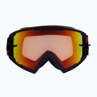 Gogle rowerowe Red Bull SPECT Whip matt black/amber red mirror