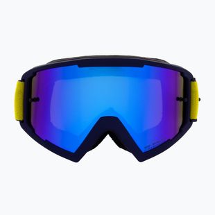 Gogle rowerowe Red Bull SPECT Whip matt blue/smoke/blue mirror