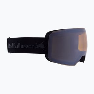 Gogle narciarskie Red Bull SPECT Chute black/brown with gold mirror/cloudy snow