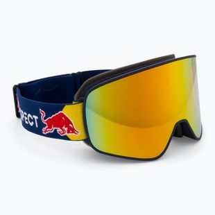 Gogle narciarskie Red Bull SPECT Rush blue/red snow - orange with red mirror